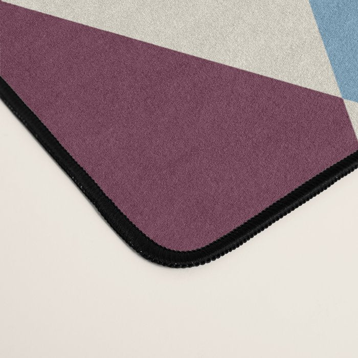 Pastel Retro Harlequin Diamonds Desk Mat Gallery Image 4