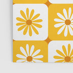 Checkered Daisies - Yellow Poster Gallery Image 3