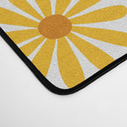 Checkered Daisies - Yellow Desk Mat Gallery Image 4