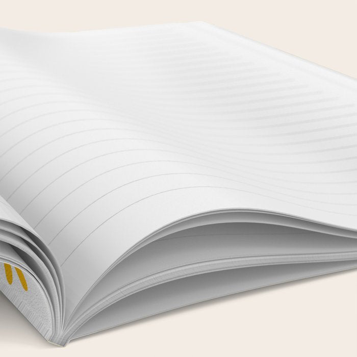 Checkered Daisies - Yellow Notebook Gallery Image 2