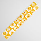 Checkered Daisies - Yellow Table Runner Gallery Image 3