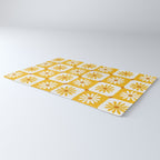 Checkered Daisies - Yellow Rug Gallery Image 3
