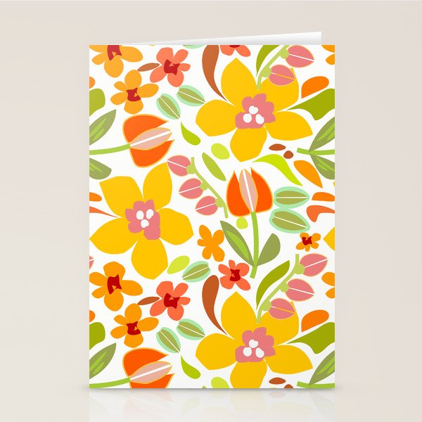 Naif Summer Flora Stationery Card Gallery Image 1