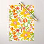 Naif Summer Flora Wrapping Paper Gallery Image 1