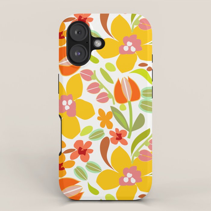 Naif Summer Flora iPhone Case Gallery Image 1