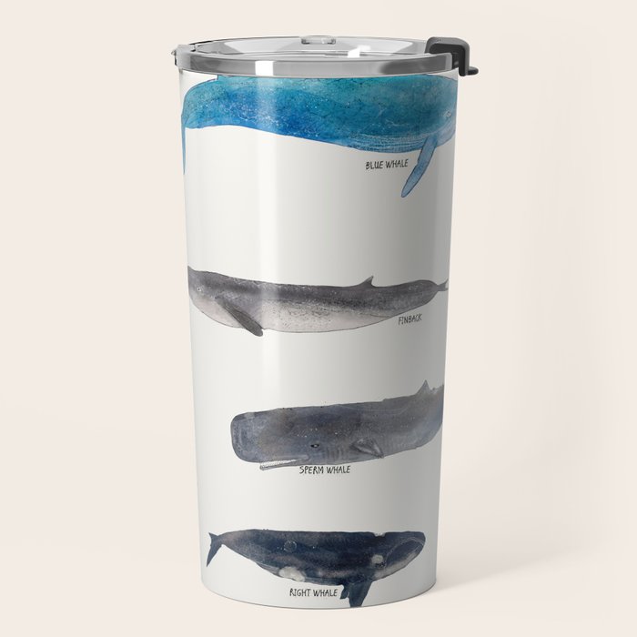whales Travel Mug Gallery Image 2