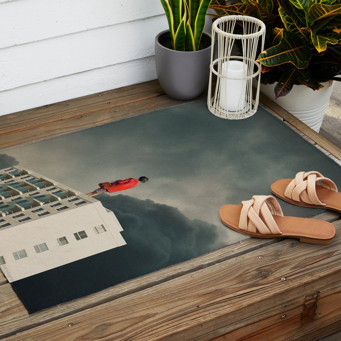 We will Escape from our Cities Outdoor Rug Gallery Image 2