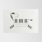 Life is like a piano Rug Gallery Image 2