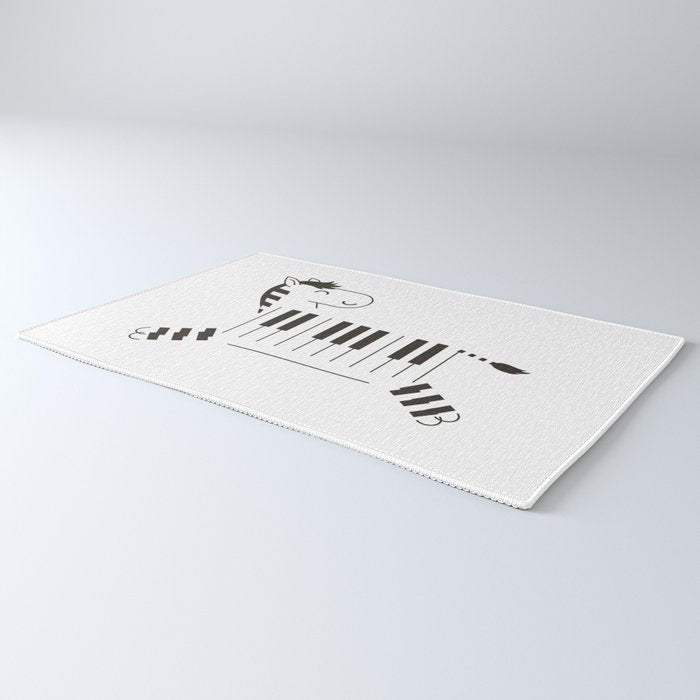 Life is like a piano Rug Gallery Image 3