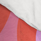 Groovy Party swirls pink Comforter Gallery Image 4