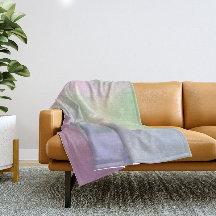 Dimension II - Gradient Throw Blanket Gallery Image 1