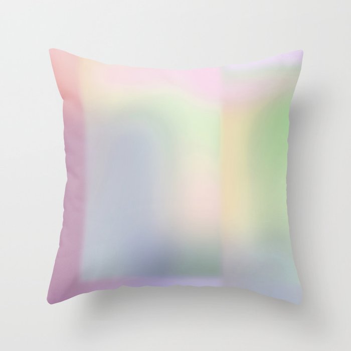 Dimension II - Gradient Throw Pillow Gallery Image 6