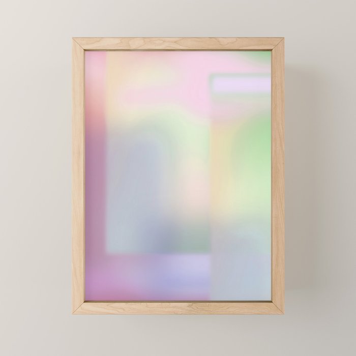 Dimension II - Gradient Mini Art Print Gallery Image 1