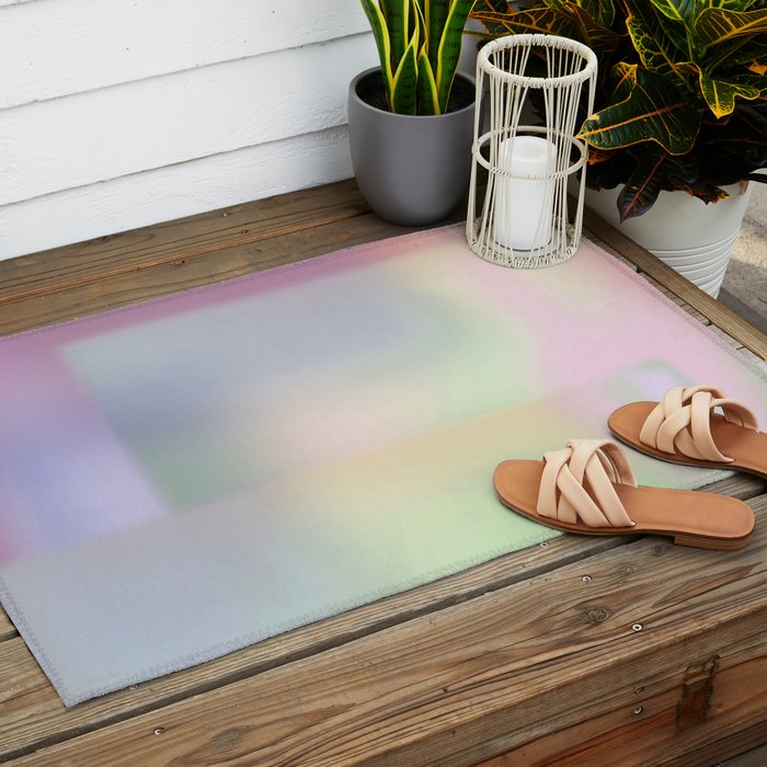 Dimension II - Gradient Outdoor Rug Gallery Image 2