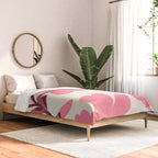 Soft Pink Flowers Comforter Gallery Image 2