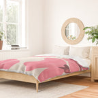 Soft Pink Flowers Duvet Cover Gallery Image 2