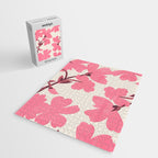 Soft Pink Flowers Jigsaw Puzzle Gallery Image 2