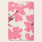 Soft Pink Flowers Cutting Board Gallery Image 1
