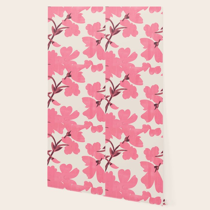 Soft Pink Flowers Wallpaper Gallery Image 2