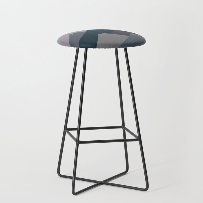 Cat Landscape 116: Starry starry eyes Stool Gallery Image 1