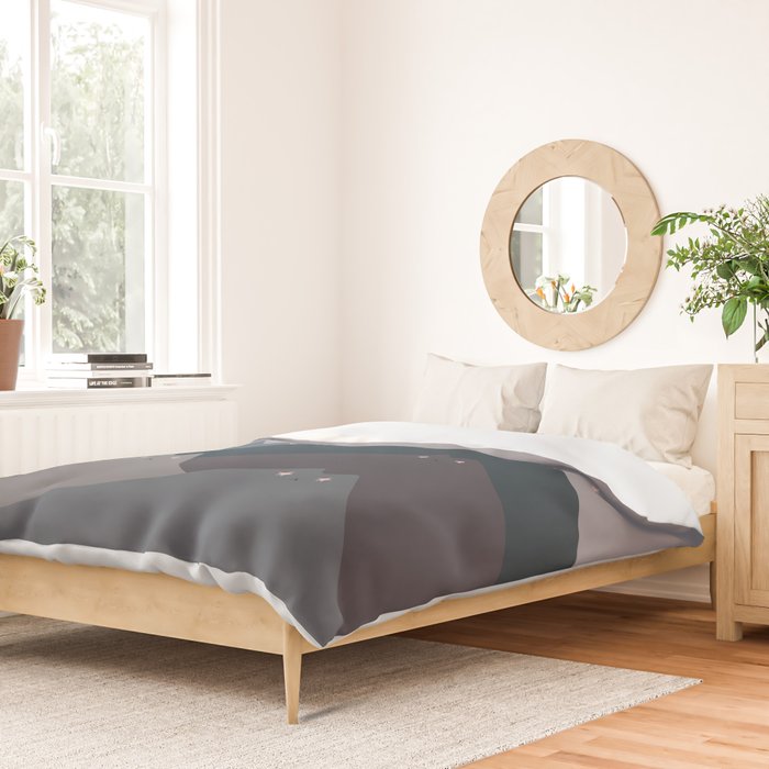 Cat Landscape 116: Starry starry eyes Duvet Cover Gallery Image 2