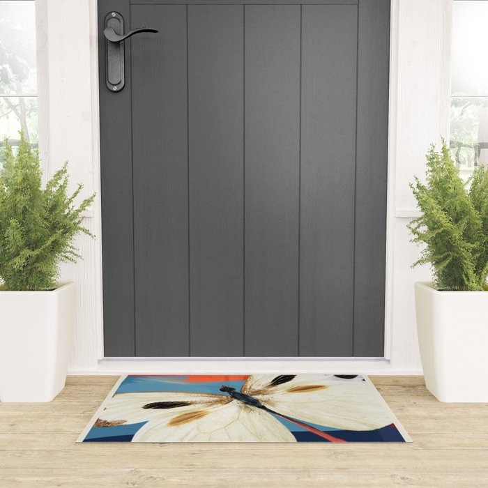 Butterfly 2 Welcome Mat Gallery Image 3