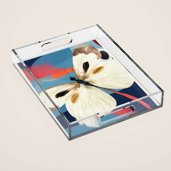 Butterfly 2 Acrylic Tray Gallery Image 1