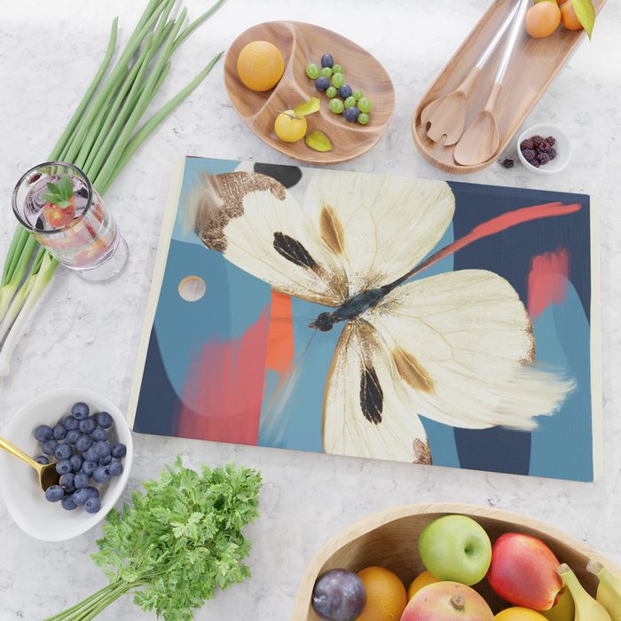 Butterfly 2 Cutting Board Gallery Image 2