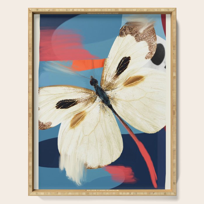 Butterfly 2 Serving Tray Gallery Image 1
