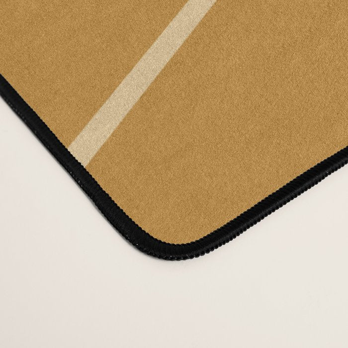 Minimal Sunrays - Golden Desk Mat Gallery Image 4