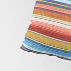 serape southwest stripe - red, blue, gold Pillow Sham Gallery Image 4