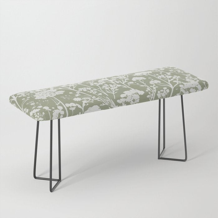 Sage Bloom in Floral Bench Gallery Image 1
