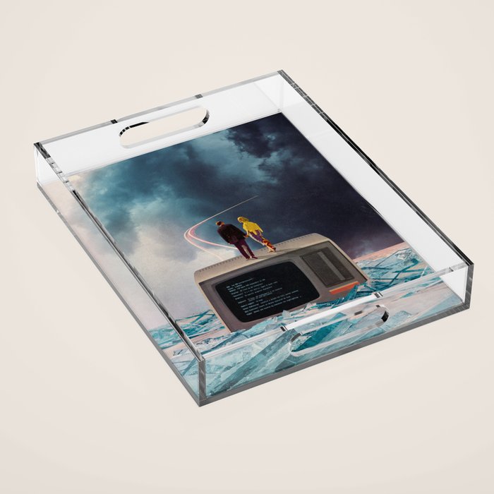 We will Get Away Acrylic Tray Gallery Image 1