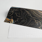 Golden Canyons Wrapping Paper Gallery Image 2