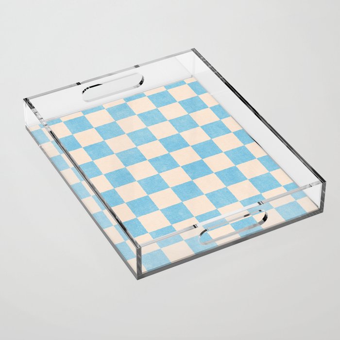 CHECKER - 001 - Iceberg Acrylic Tray Gallery Image 1