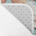 These Boots - Glitter Blue Sky Landscape Bath Mat Gallery Image 2