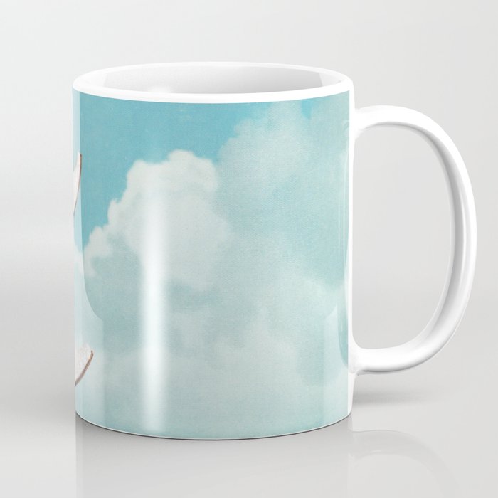 These Boots - Glitter Blue Sky Landscape Coffee Mug Gallery Image 1