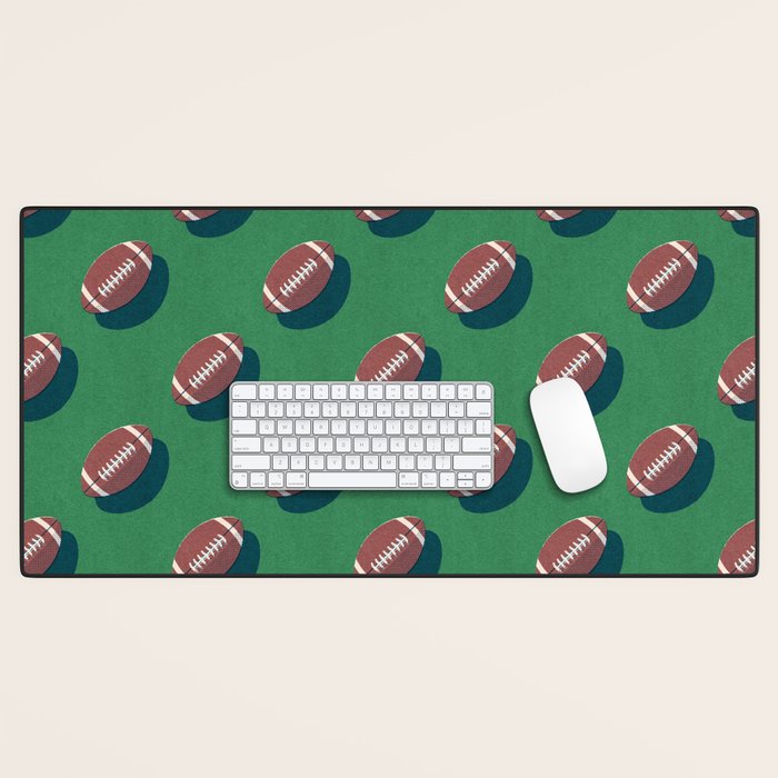 BALLS American Football - pattern Desk Mat Gallery Image 1