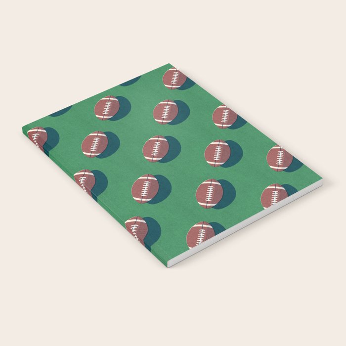 BALLS American Football - pattern Notebook Gallery Image 1