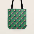 BALLS American Football - pattern Tote Bag Gallery Image 1