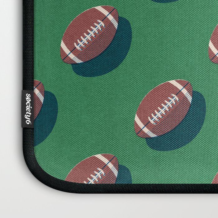 BALLS American Football - pattern Laptop Sleeve Gallery Image 3