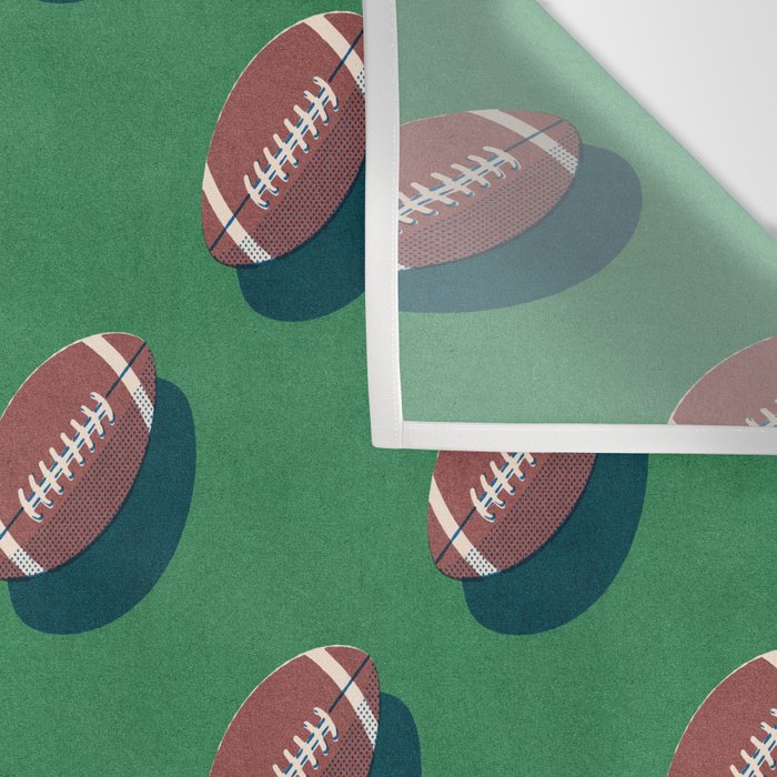 BALLS American Football - pattern Wall Tapestry Gallery Image 3