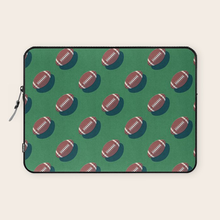 BALLS American Football - pattern Laptop Sleeve Gallery Image 1