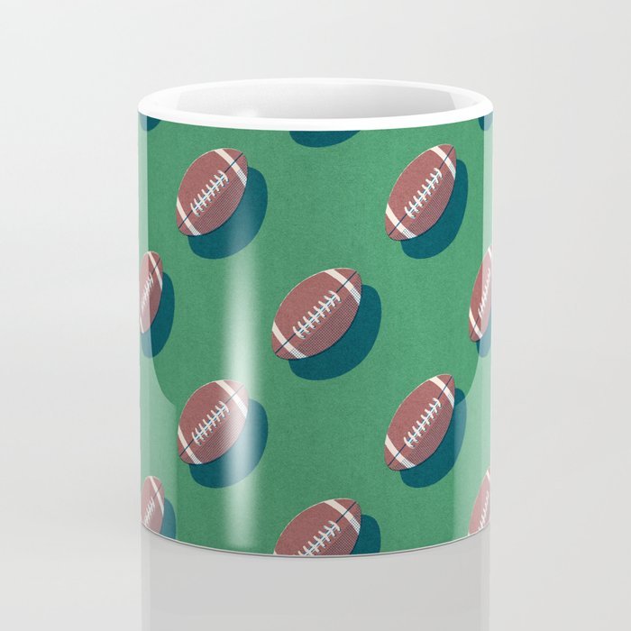 BALLS American Football - pattern Coffee Mug Gallery Image 4