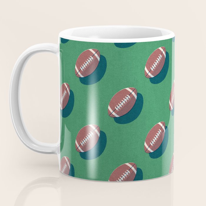 BALLS American Football - pattern Coffee Mug Gallery Image 3