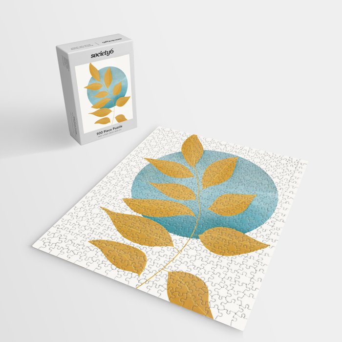 Soft Abstract Shapes 07 Jigsaw Puzzle Gallery Image 2