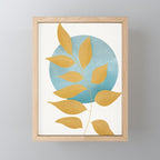 Soft Abstract Shapes 07 Mini Art Print Gallery Image 1