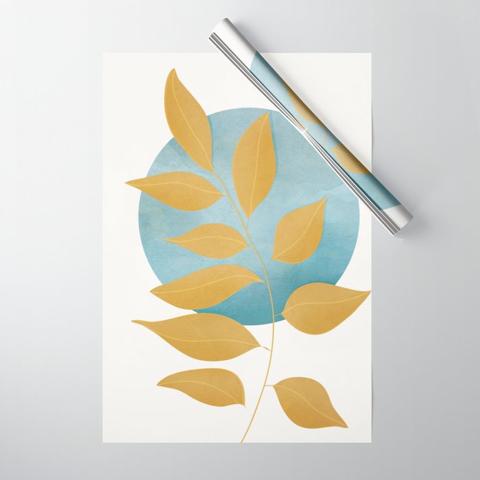 Soft Abstract Shapes 07 Wrapping Paper Gallery Image 1