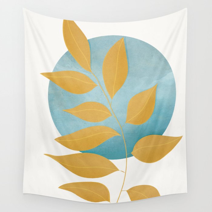 Soft Abstract Shapes 07 Wall Tapestry Gallery Image 4