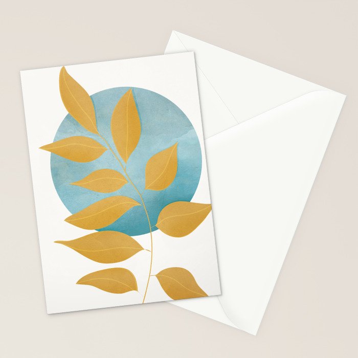 Soft Abstract Shapes 07 Stationery Card Gallery Image 2